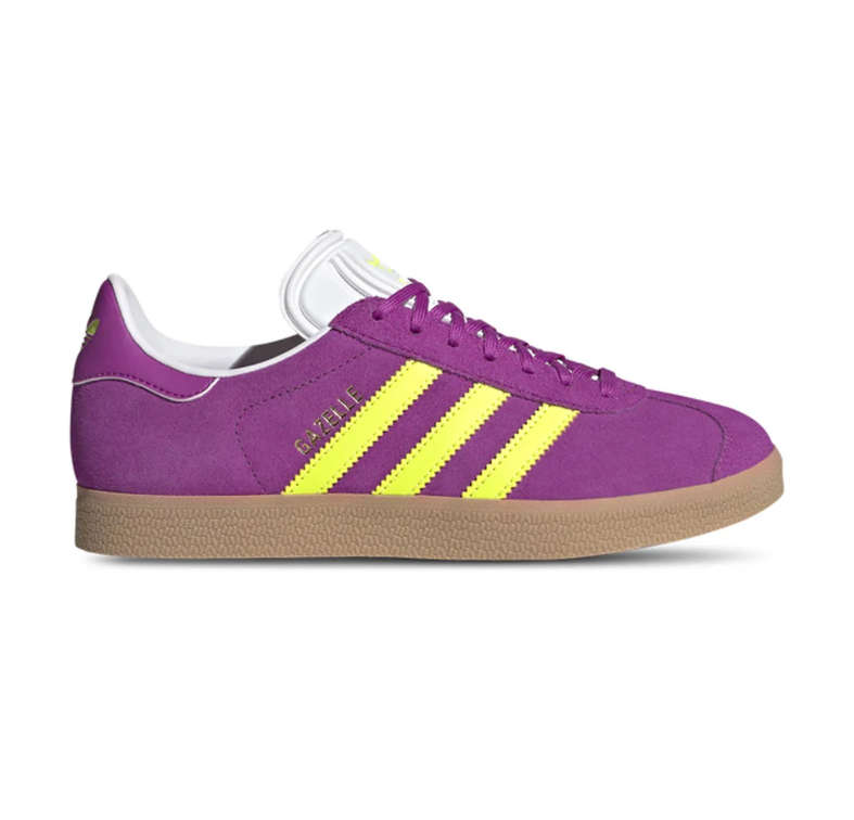 Adidas Gazelle – Lucid Fuchsia / Yellow / Gum