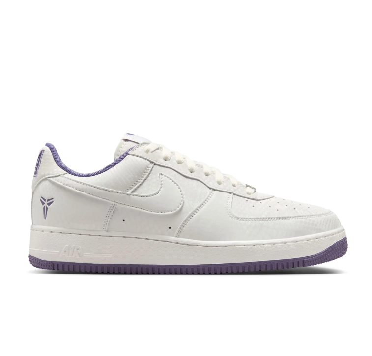 Nike Air Force 1 Low – Sail / Purple (Kobe Bryant)