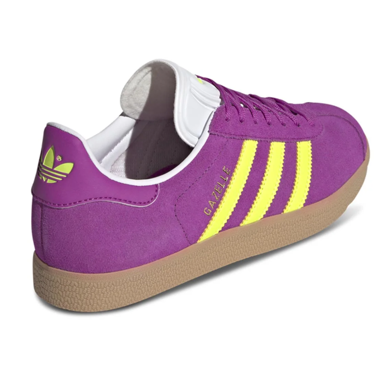 Adidas Gazelle – Lucid Fuchsia / Yellow / Gum