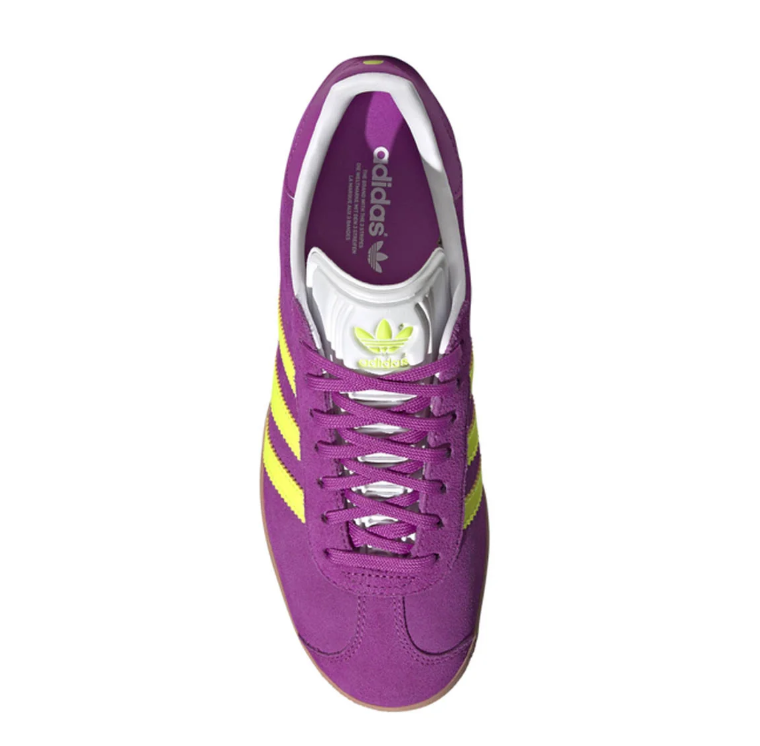 Adidas Gazelle – Lucid Fuchsia / Yellow / Gum