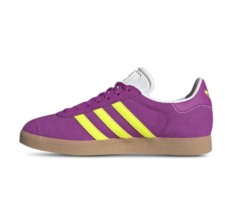 Adidas Gazelle – Lucid Fuchsia / Yellow / Gum