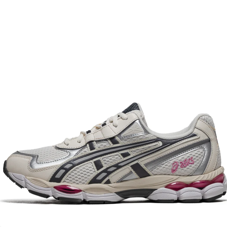 ASICS GEL-NYC – Cream / Silver / Dark Pewter / Pink Rave