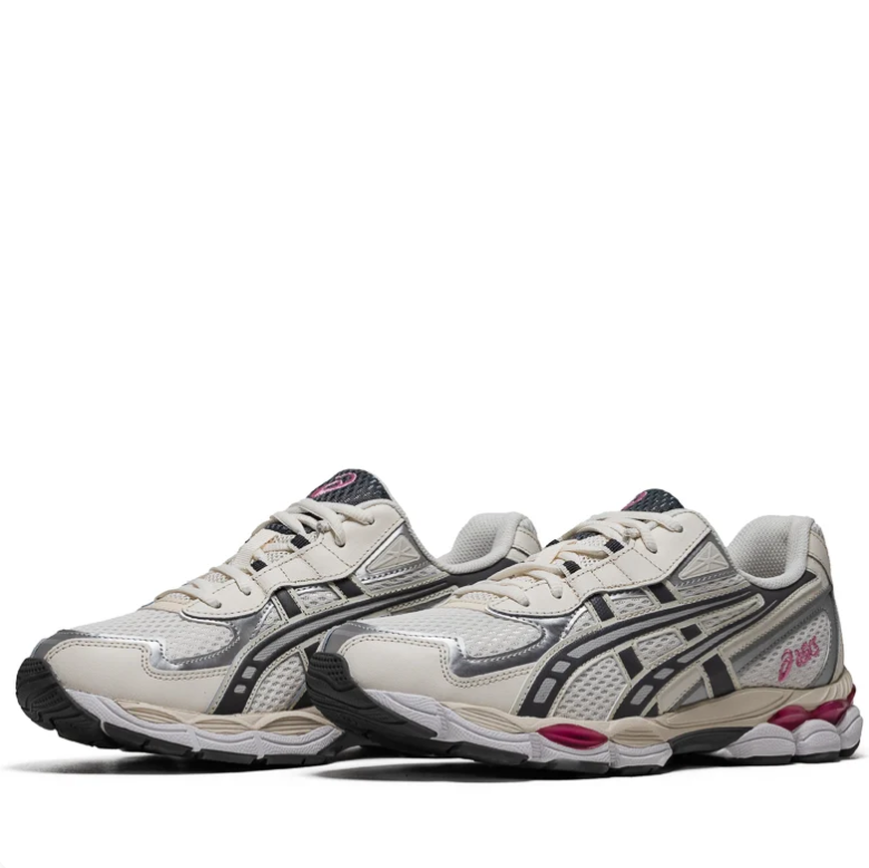 ASICS GEL-NYC – Cream / Silver / Dark Pewter / Pink Rave