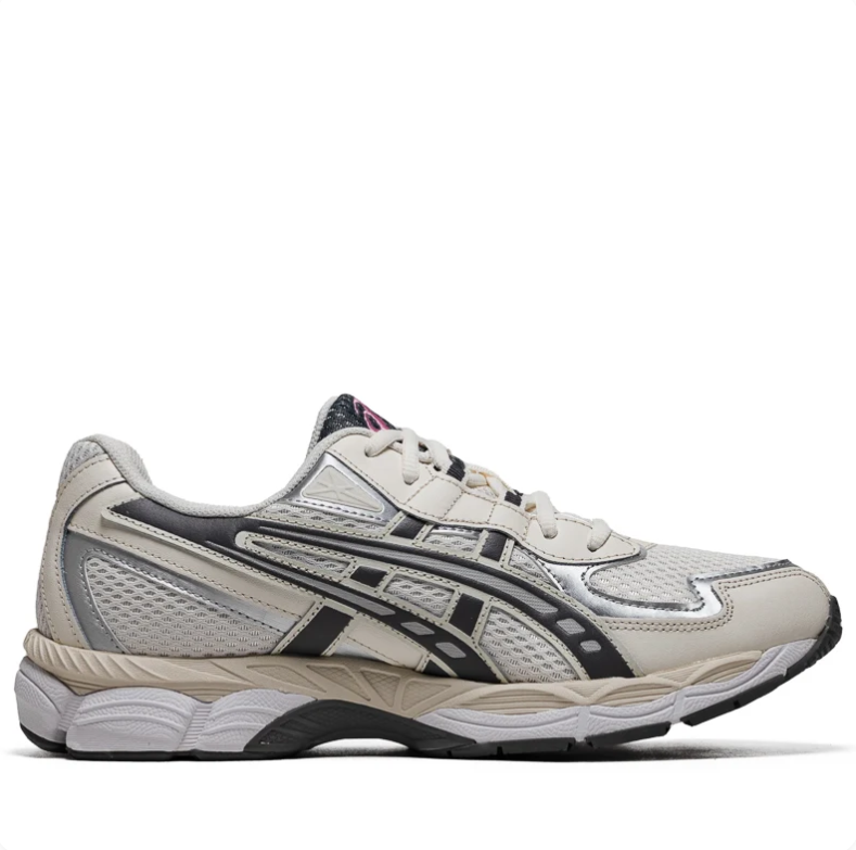 ASICS GEL-NYC – Cream / Silver / Dark Pewter / Pink Rave