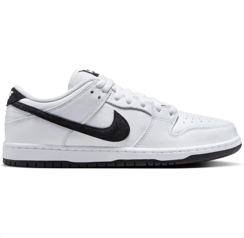 Nike SB Dunk Low Pro – White / Black (Panda)