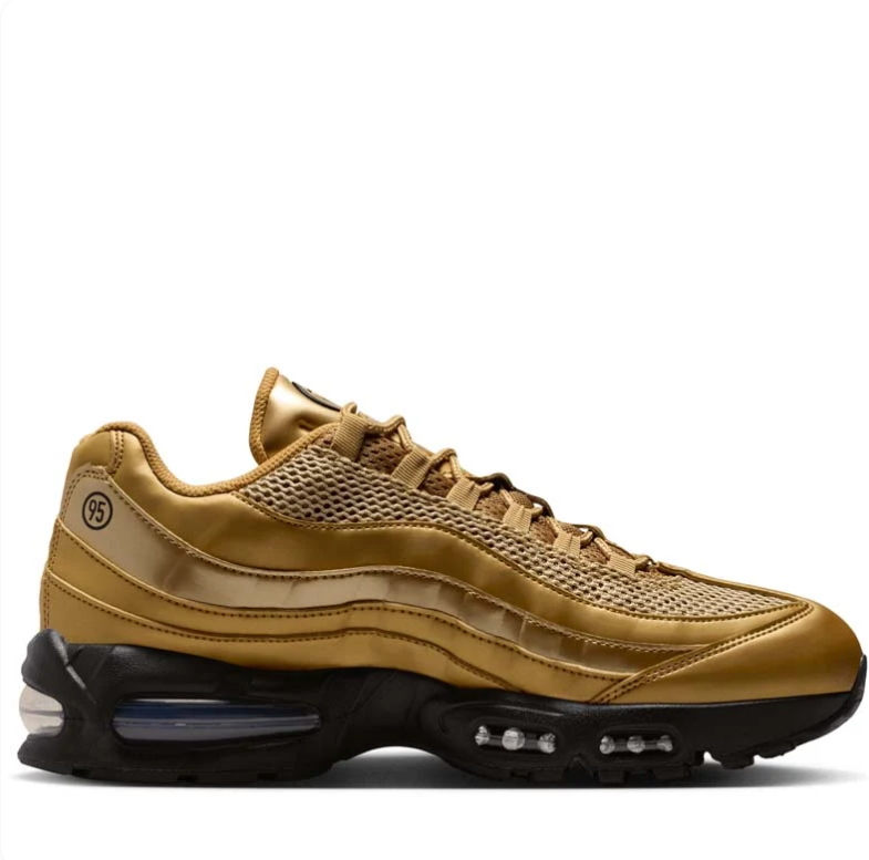Nike Air Max 95 – Trophy Gold / Black (Metallic Gold)