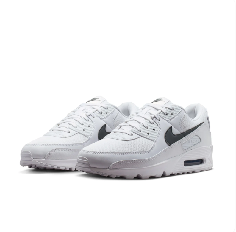 Nike Air Max 90 – White / Dark Grey / Cool Grey
