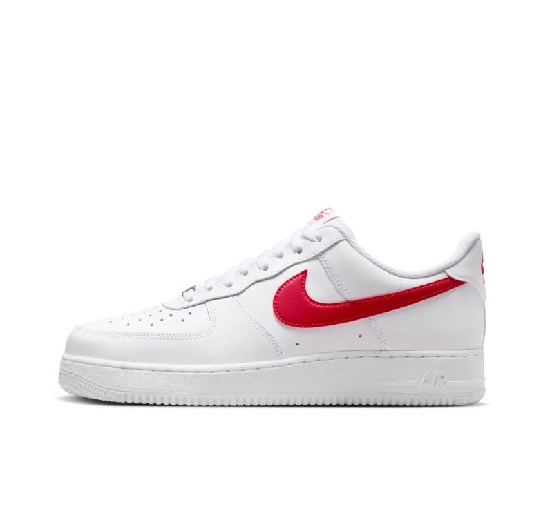 Nike Air Force 1 '07 – White / University Red