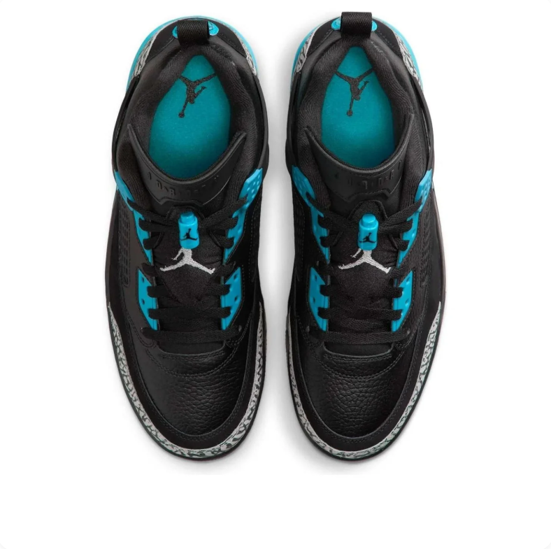 Jordan Spizike Low – Black / Teal / Cement Grey