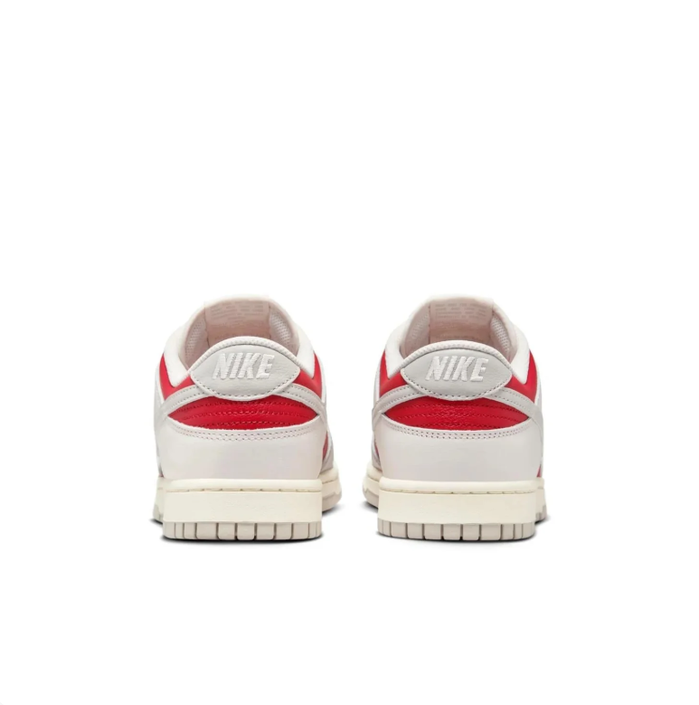 Nike Dunk Low – Sail / Light Bone / Varsity Red
