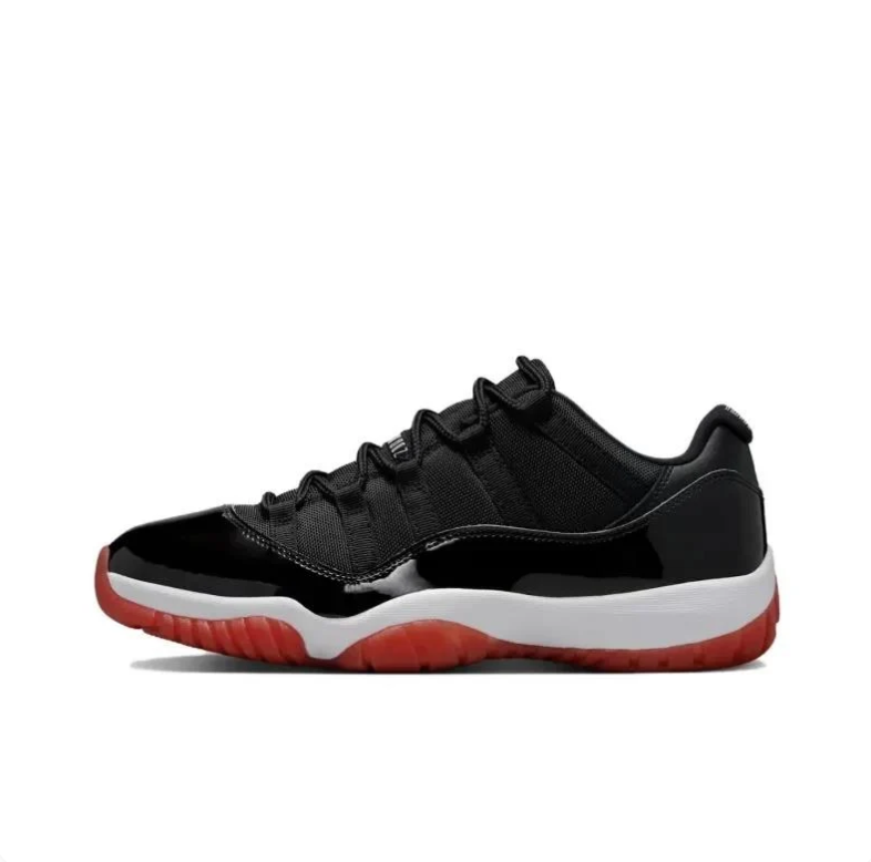 Air Jordan 11 Retro Low – Black / True Red / White (Bred)