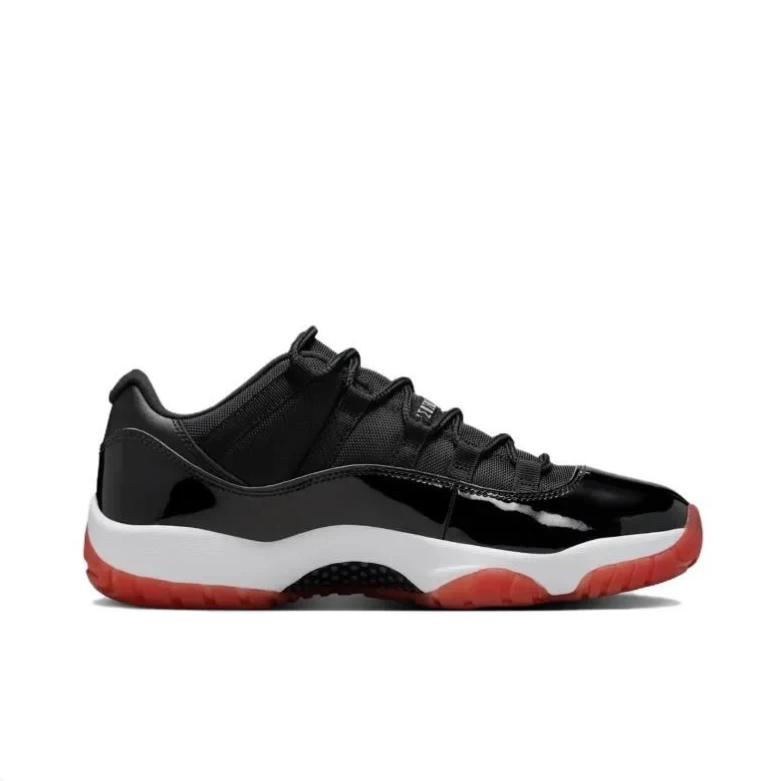 Air Jordan 11 Retro Low – Black / True Red / White (Bred)