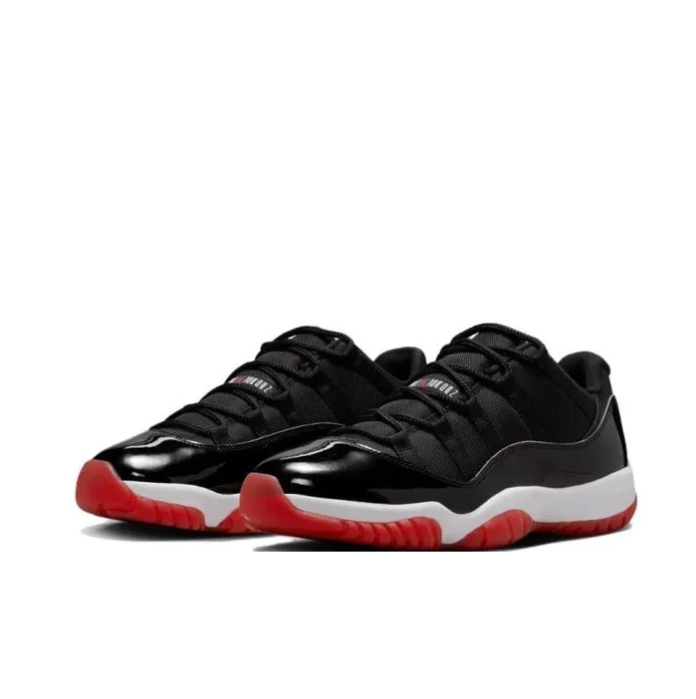 Air Jordan 11 Retro Low – Black / True Red / White (Bred)