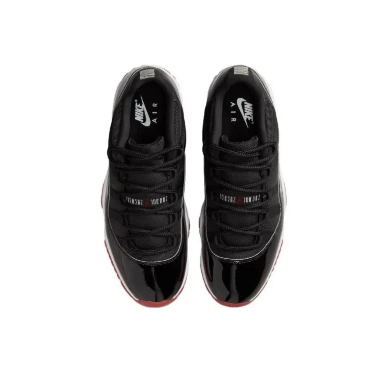 Air Jordan 11 Retro Low – Black / True Red / White (Bred)