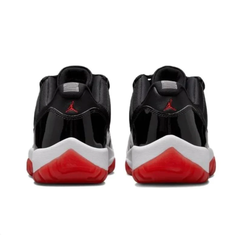 Air Jordan 11 Retro Low – Black / True Red / White (Bred)