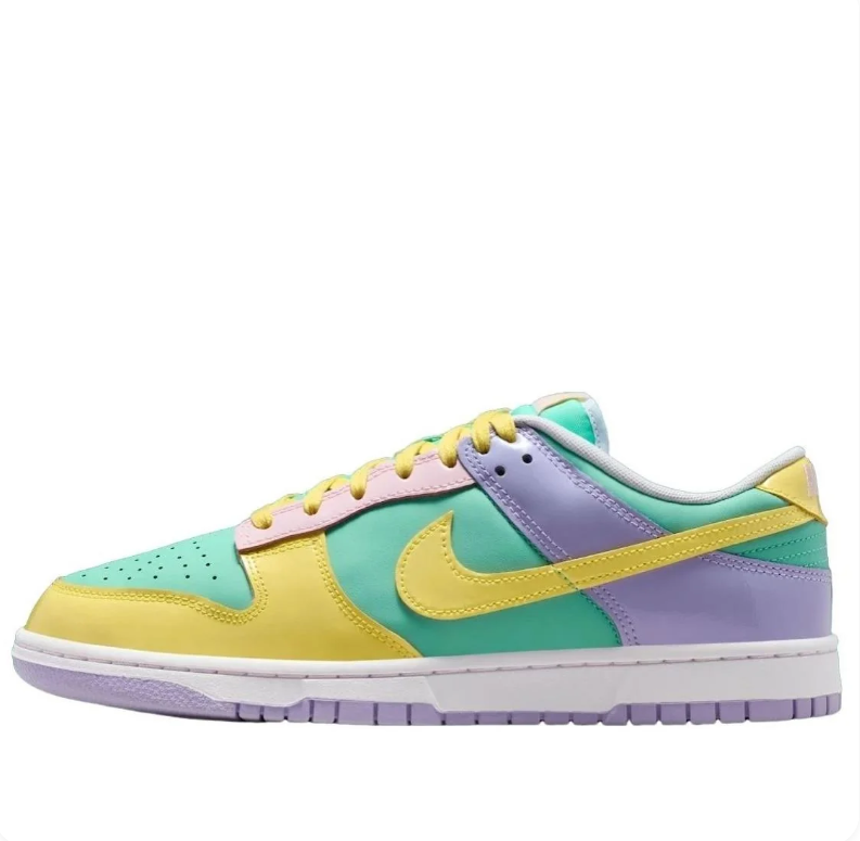 Nike Dunk Low – Light Zitron / Aurora Green / Lilac (Easter Candy Edition)