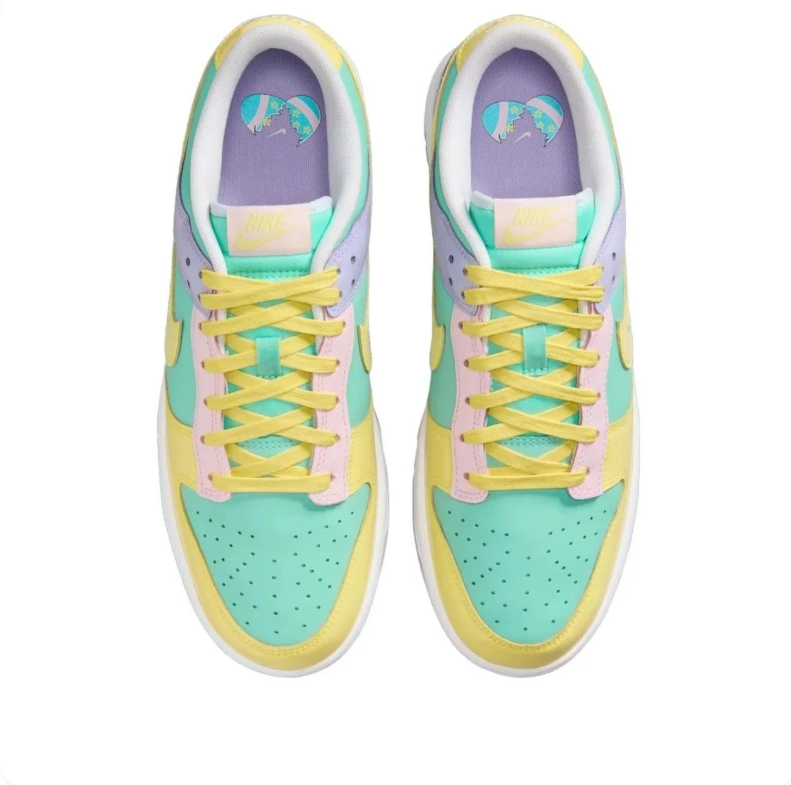 Nike Dunk Low – Light Zitron / Aurora Green / Lilac (Easter Candy Edition)