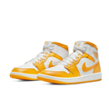 Air Jordan 1 Mid – White / Taxi Yellow / Sail