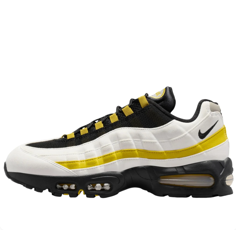 Nike Air Max 95 – White / Black / Yellow Strike