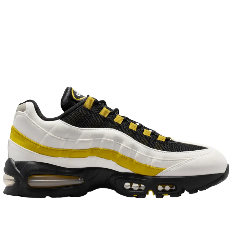 Nike Air Max 95 – White / Black / Yellow Strike