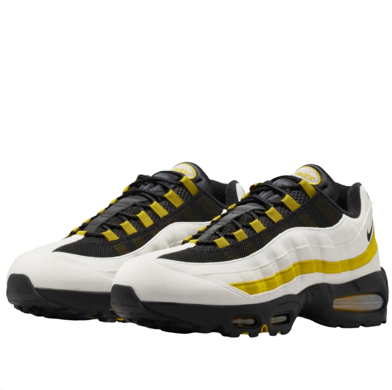 Nike Air Max 95 – White / Black / Yellow Strike