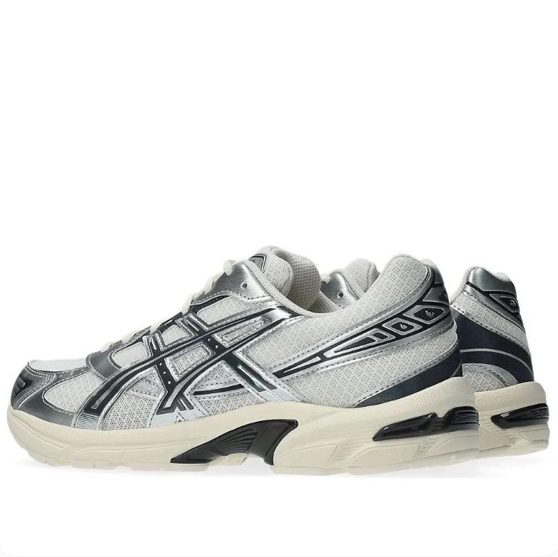 ASICS GEL-1130 – White / Pure Silver / Midnight (Metallic Edition)