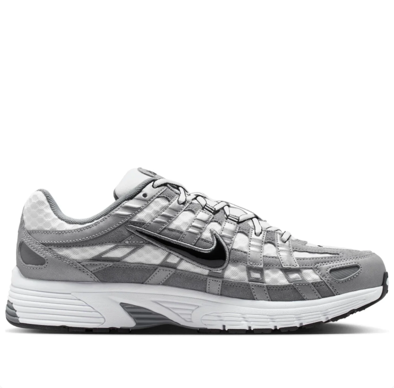 Nike P-6000 – Wolf Grey / Pure Platinum / Black (Reflective Silver)