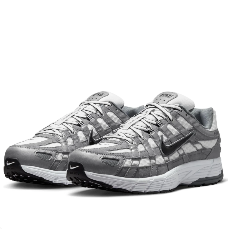 Nike P-6000 – Wolf Grey / Pure Platinum / Black (Reflective Silver)