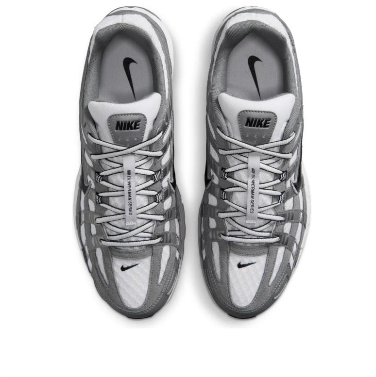 Nike P-6000 – Wolf Grey / Pure Platinum / Black (Reflective Silver)
