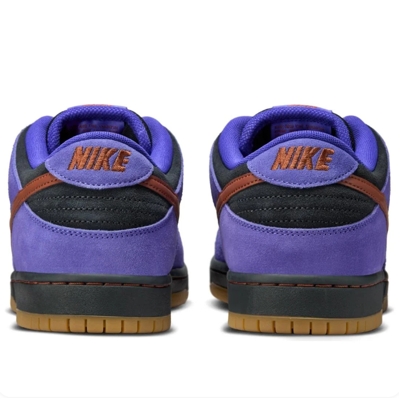 Nike SB Dunk Low Pro – Purple Ink / Black / Gum Light Brown / Rugged Orange