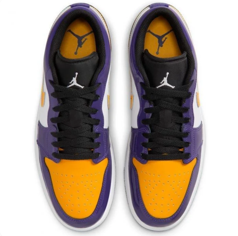 Air Jordan 1 Low – Field Purple / University Gold / White (Lakers Edition)