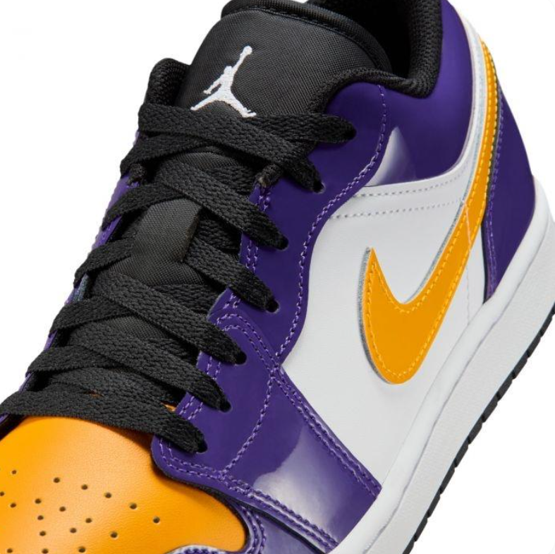 Air Jordan 1 Low – Field Purple / University Gold / White (Lakers Edition)