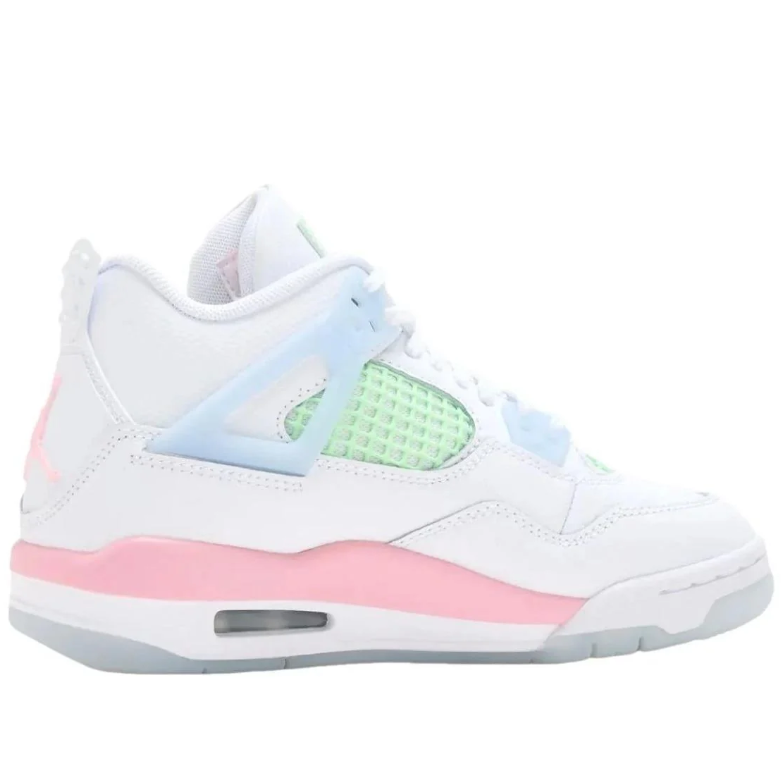 Air Jordan 4 Retro – White / Pink / Mint Green (Valentine’s Day Edition)