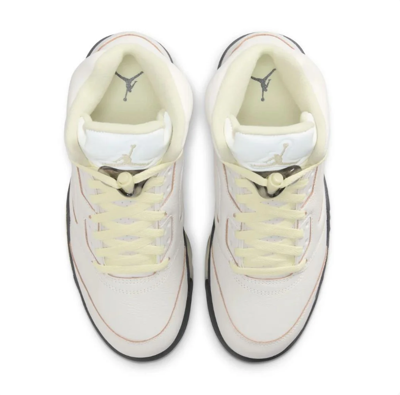 Air Jordan 5 Retro – Sail / Medium Olive / Dark Charcoal