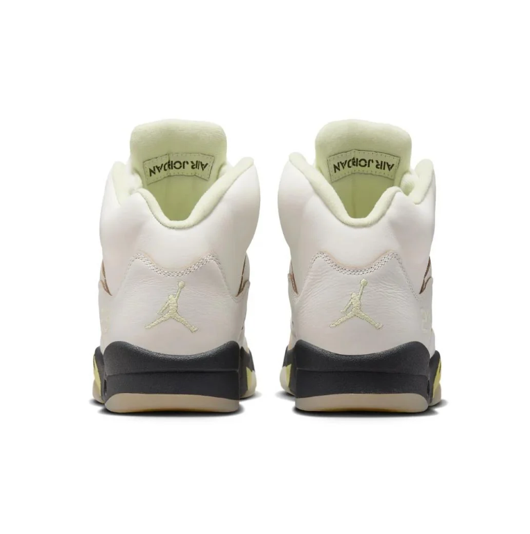 Air Jordan 5 Retro – Sail / Medium Olive / Dark Charcoal