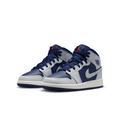 Air Jordan 1 Mid – Wolf Grey / Midnight Navy