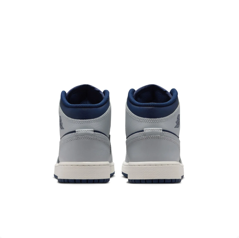 Air Jordan 1 Mid – Wolf Grey / Midnight Navy