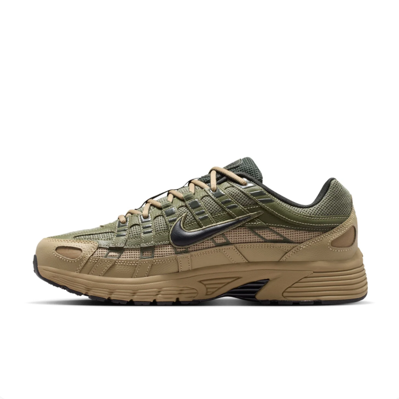 Nike P-6000 – Olive Green / Khaki / Dark Smoke Grey