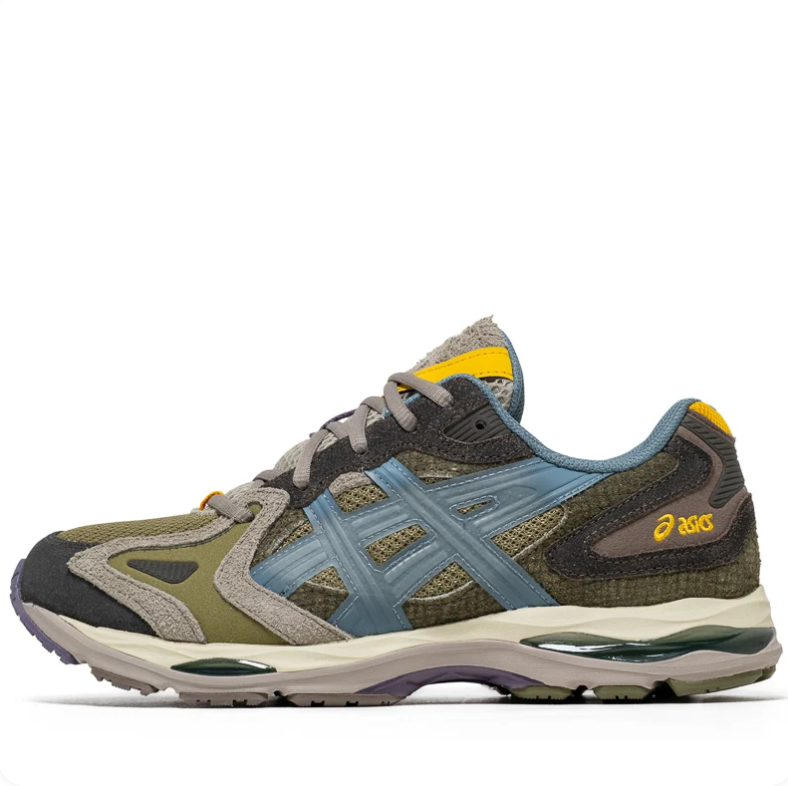 ASICS GEL-Terrain – Olive / Steel Blue / Yellow