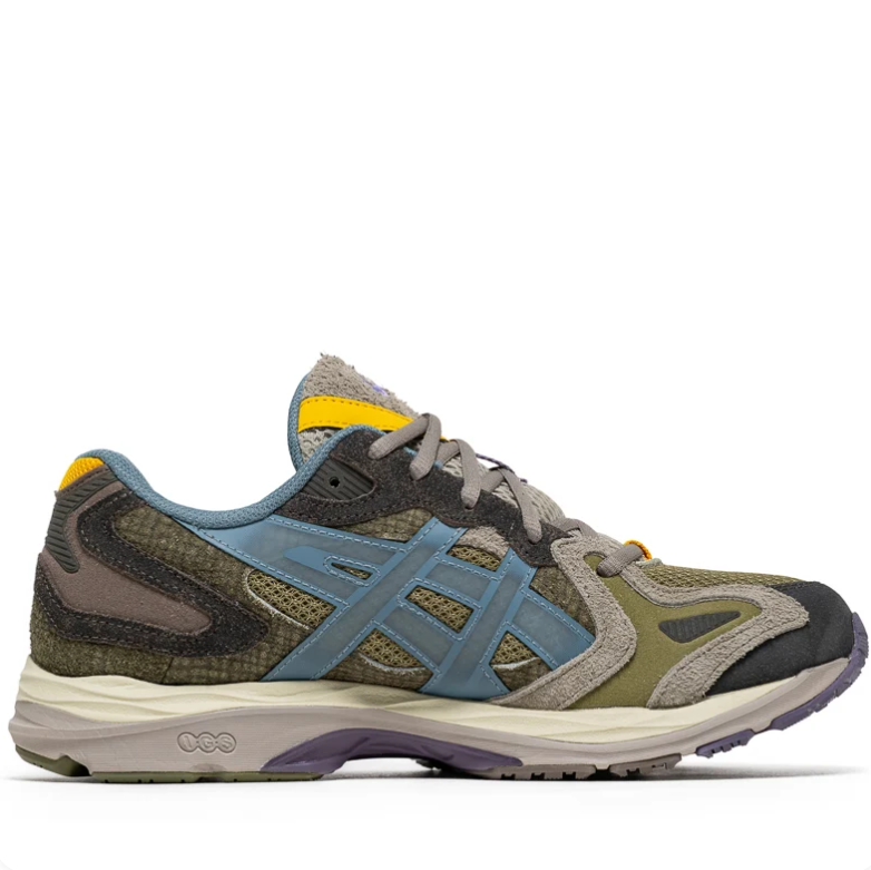 ASICS GEL-Terrain – Olive / Steel Blue / Yellow