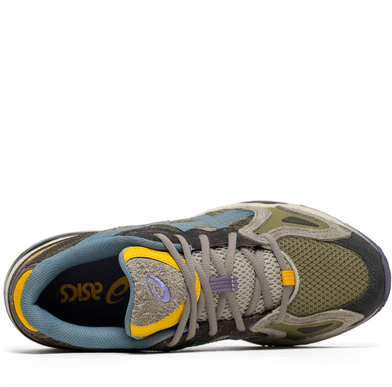 ASICS GEL-Terrain – Olive / Steel Blue / Yellow